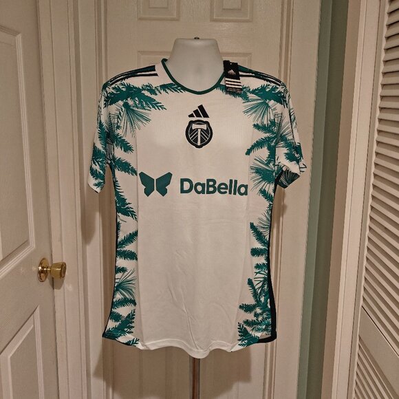 adidas Portland Timbers 2024/25 Away Jersey Men's Sizes S - XL NWT MLS Natural - Picture 2 of 16